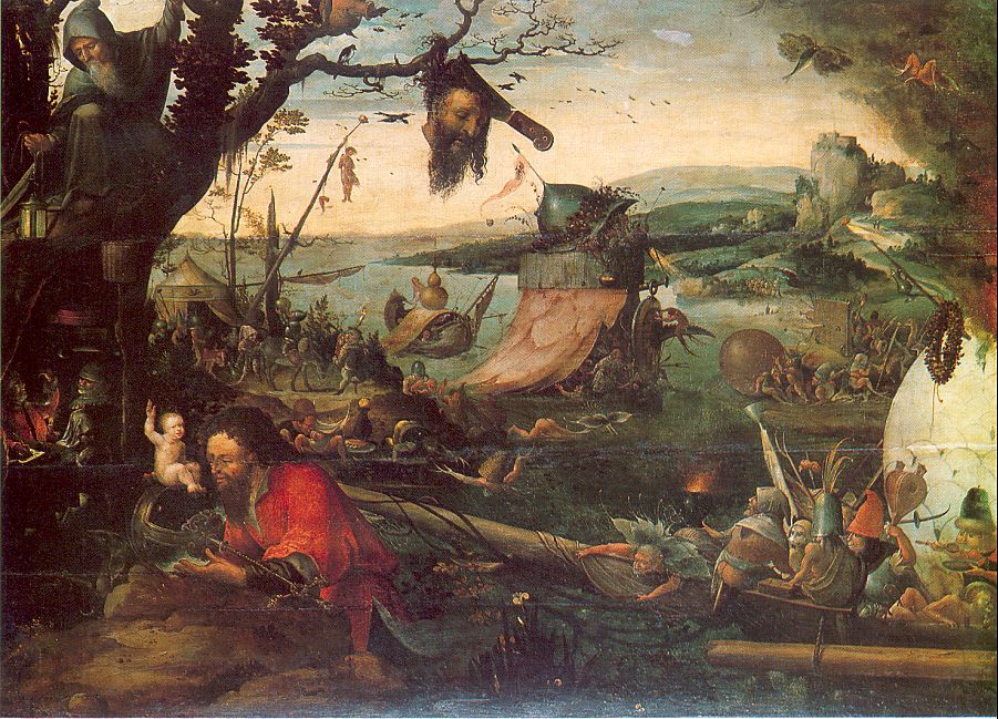 Mandyn, Jan Landscape with the Legend of Saint Christopher